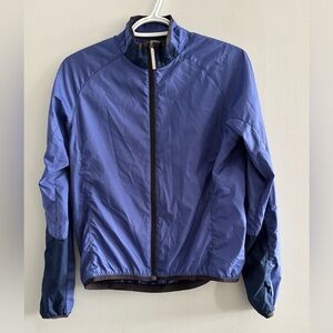 MEC Lightweight Blue Full-Zip Windbreaker Jacket women’s Sz. Small